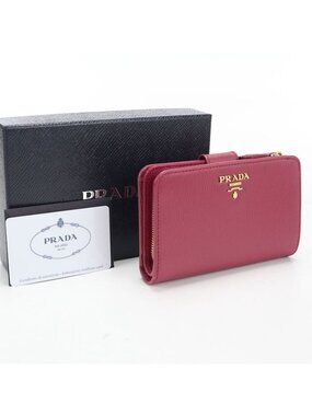 Prada Vitterombu Bifold Wallet Calf